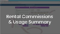 Rental Commissions & Usage Summary - thumb