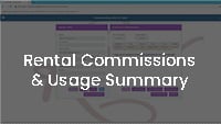 Rental Commissions & Usage Summary - thumb