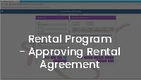 Rental Program - Approving Rental Agreement - thumb