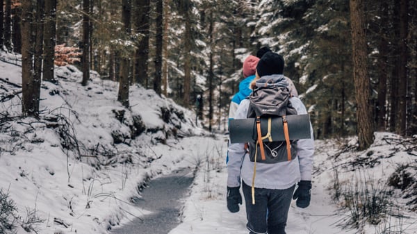 winter hiking